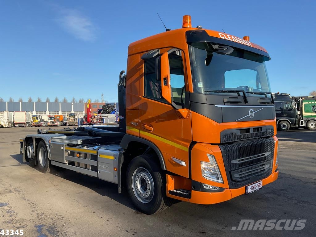 Volvo FM 430 Euro 6 VDL 21 Ton haakarmsysteem Caminhões de estrutura de contêiner