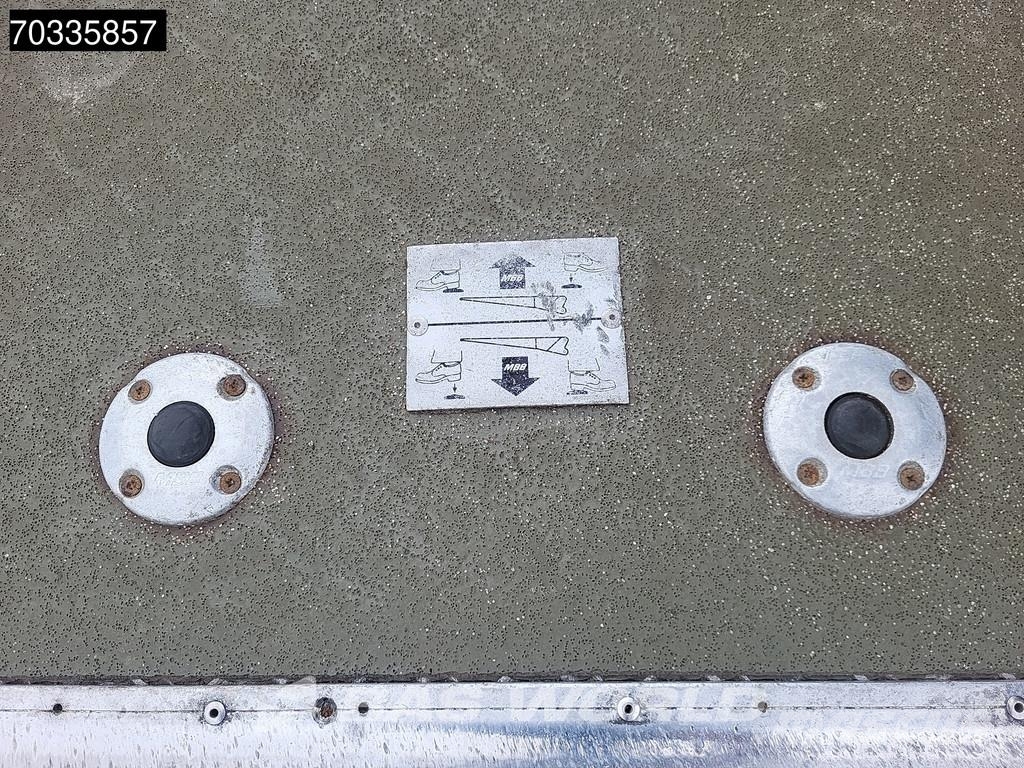 Schlumbohm & Rohde Deischela. 2 axles Ladebordwand Remorque Fourgon