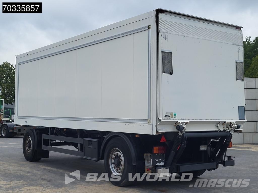 Schlumbohm & Rohde Deischela. 2 axles Ladebordwand Remorque Fourgon