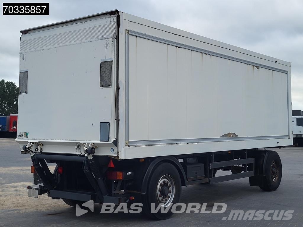Schlumbohm & Rohde Deischela. 2 axles Ladebordwand Remorque Fourgon