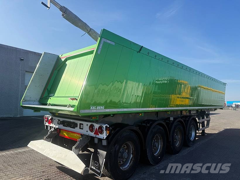 Kel-Berg Tipper /Alukastenmulde Kipper 37m3 Semi-reboques basculantes