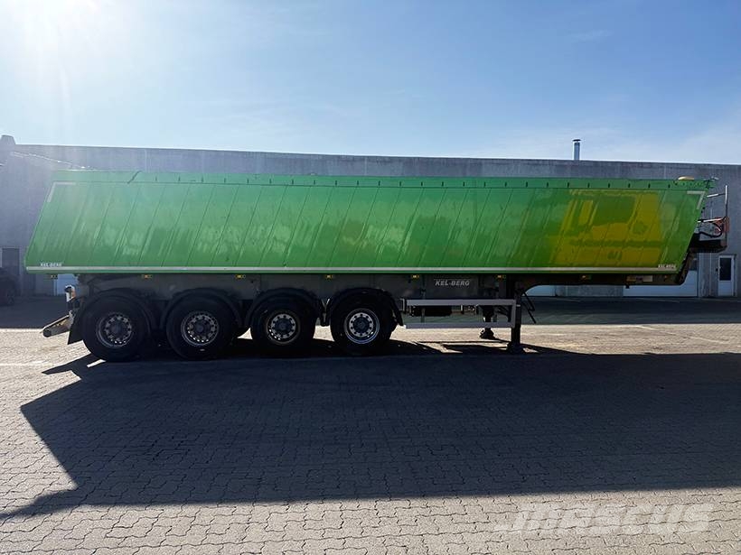 Kel-Berg Tipper /Alukastenmulde Kipper 37m3 Semi-reboques basculantes