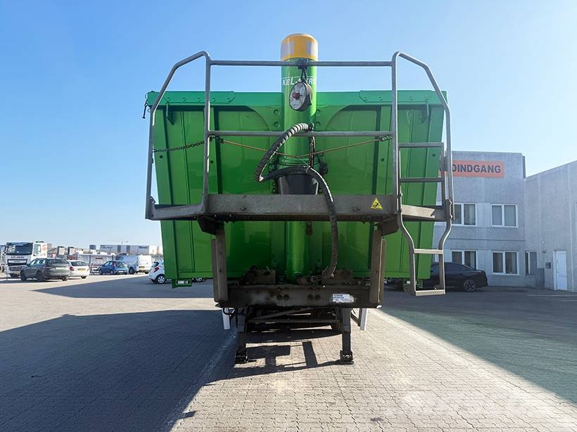 Kel-Berg Tipper /Alukastenmulde Kipper 37m3 Semi-reboques basculantes