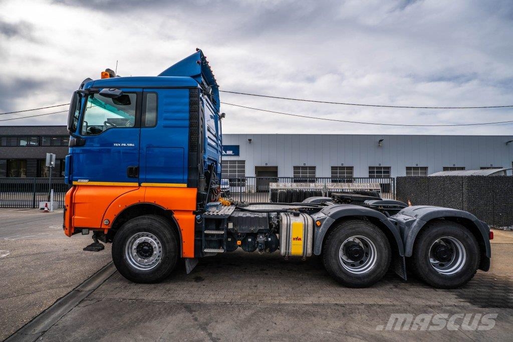 MAN TGX 26.580 XL BLS+INTARDER+BIG AXLES+HYDR. Sattelzugmaschinen