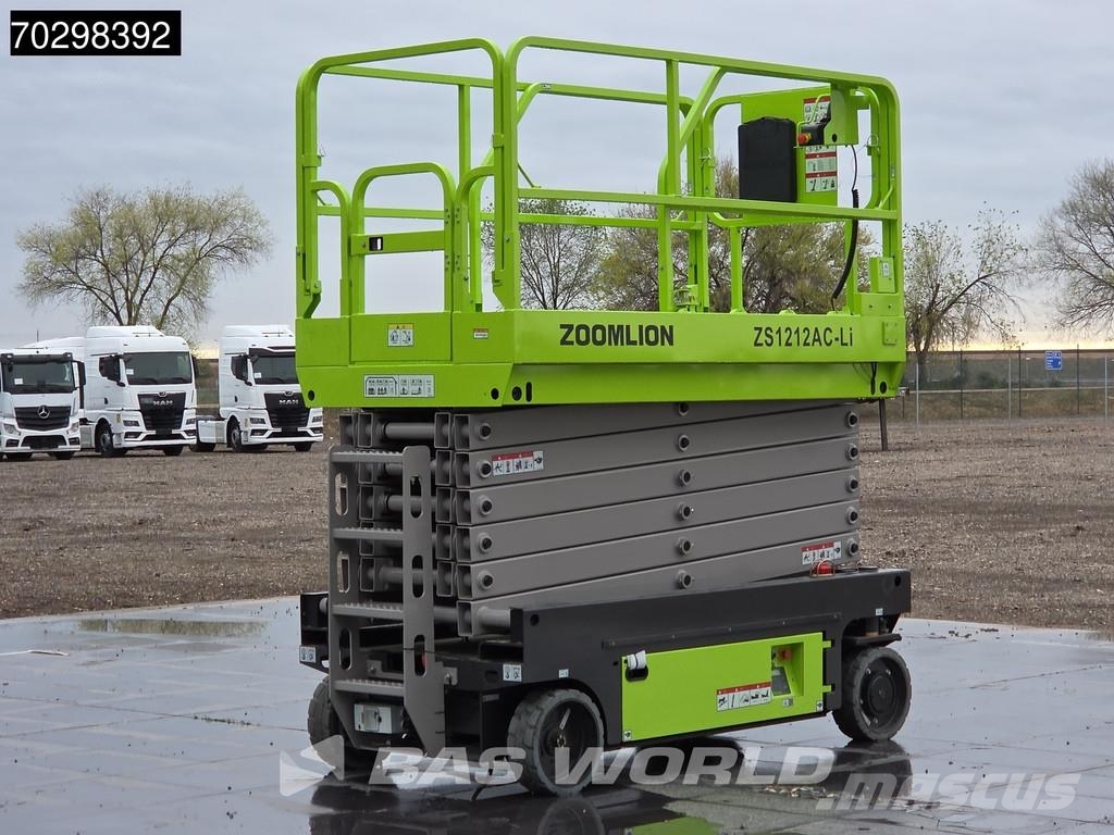 Zoomlion ZS1212AC-Li 12 M - Garantía de fábrica - Certifica Scissor lifts