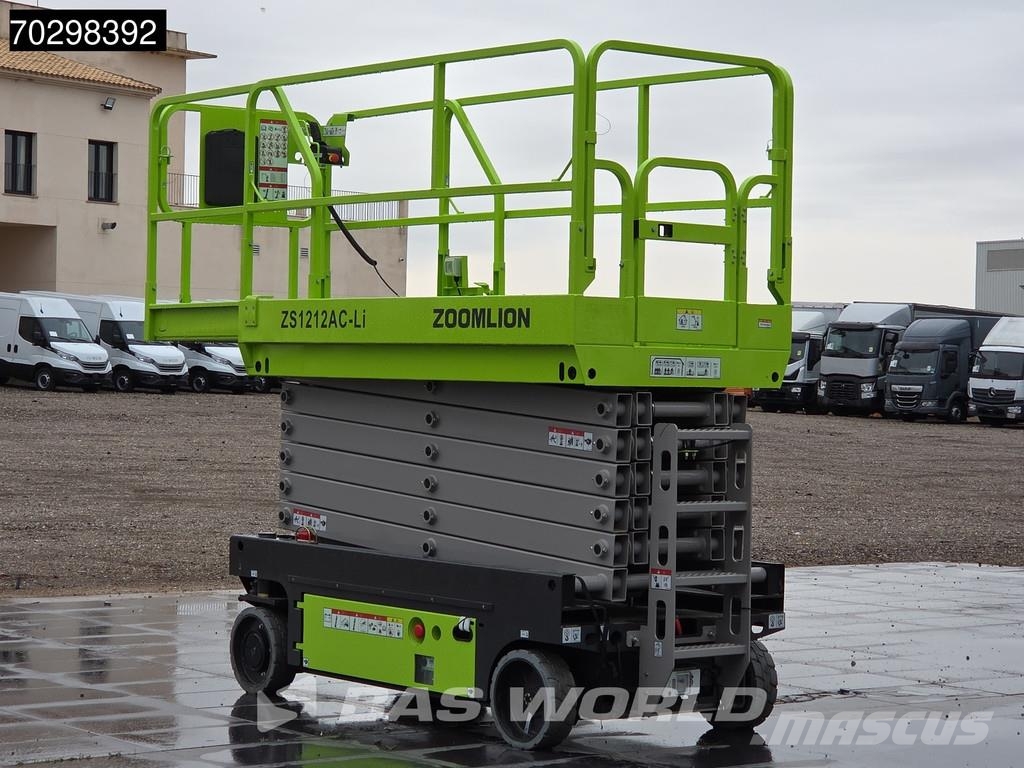Zoomlion ZS1212AC-Li 12 M - Garantía de fábrica - Certifica Plataformas tijera
