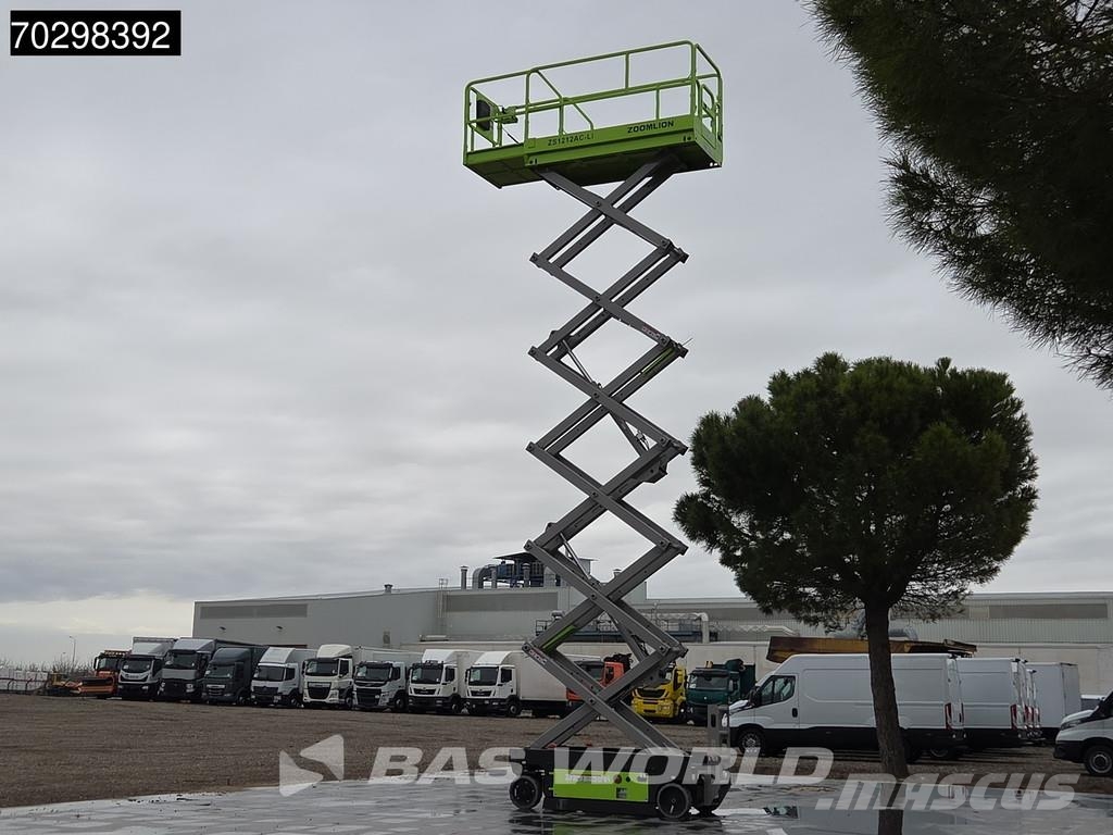 Zoomlion ZS1212AC-Li 12 M - Garantía de fábrica - Certifica رافعات مقصية الشكل