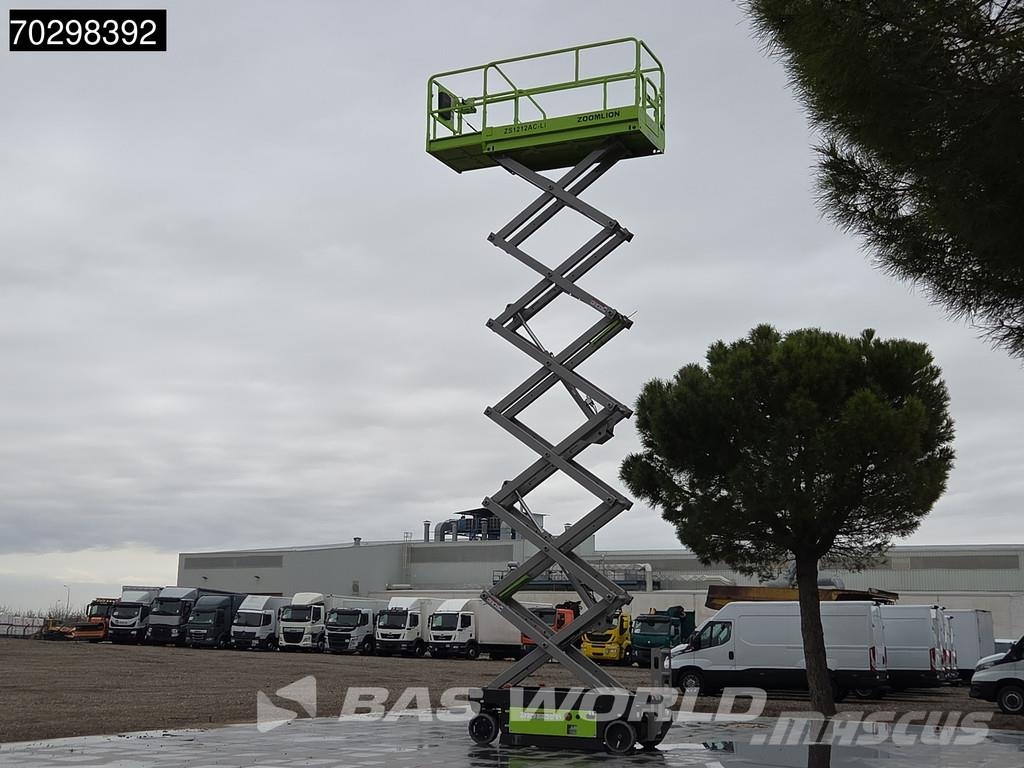 Zoomlion ZS1212AC-Li 12 M - Garantía de fábrica - Certifica Plataformas tijera
