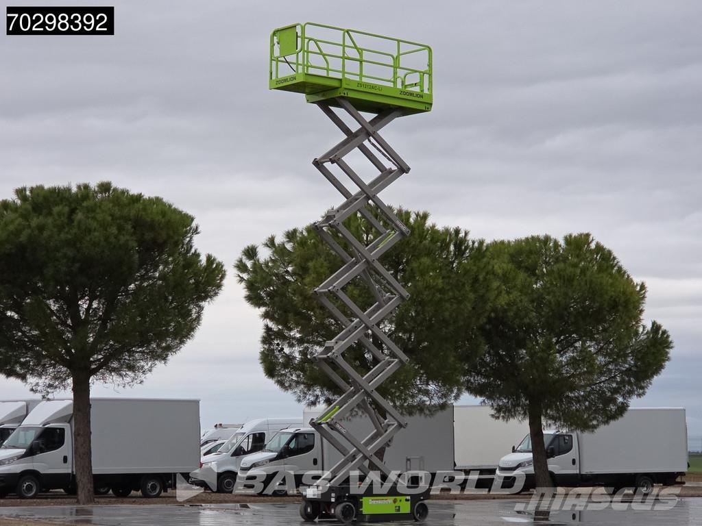Zoomlion ZS1212AC-Li 12 M - Garantía de fábrica - Certifica رافعات مقصية الشكل