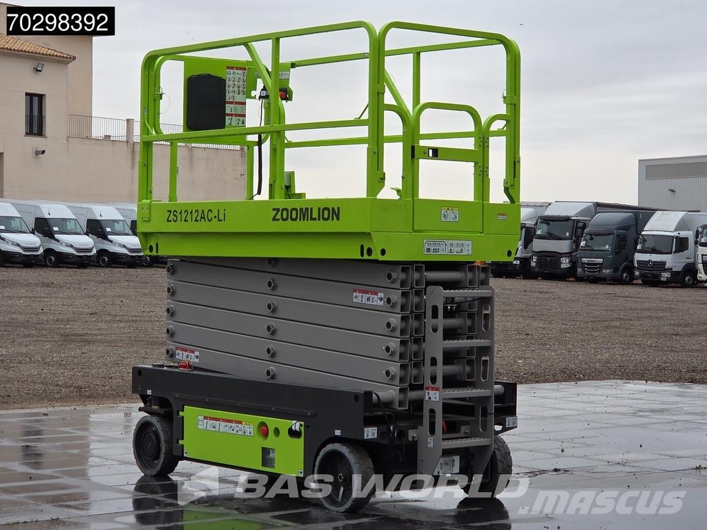 Zoomlion ZS1212AC-Li 12 M - Garantía de fábrica - Certifica Scissor lifts