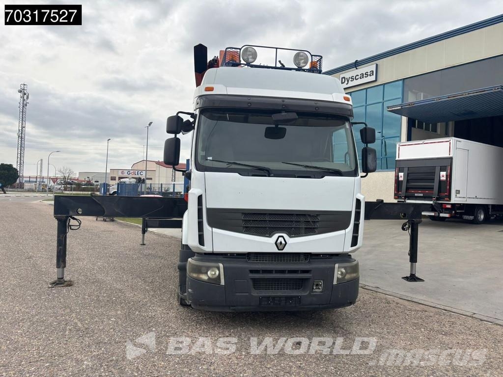 Renault Premium 450 Premium 6X4 Palfinger PK54000 Crane Gr Camiones de cama baja