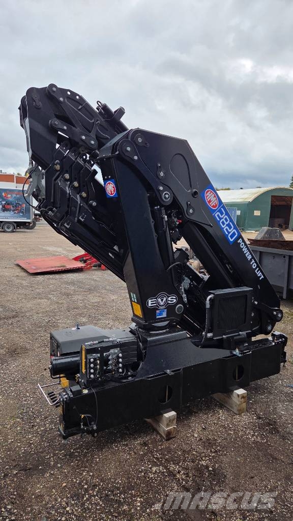 HMF 2820 K-5 + JIB FJ-700 K-4 Iekrāvēju krāni