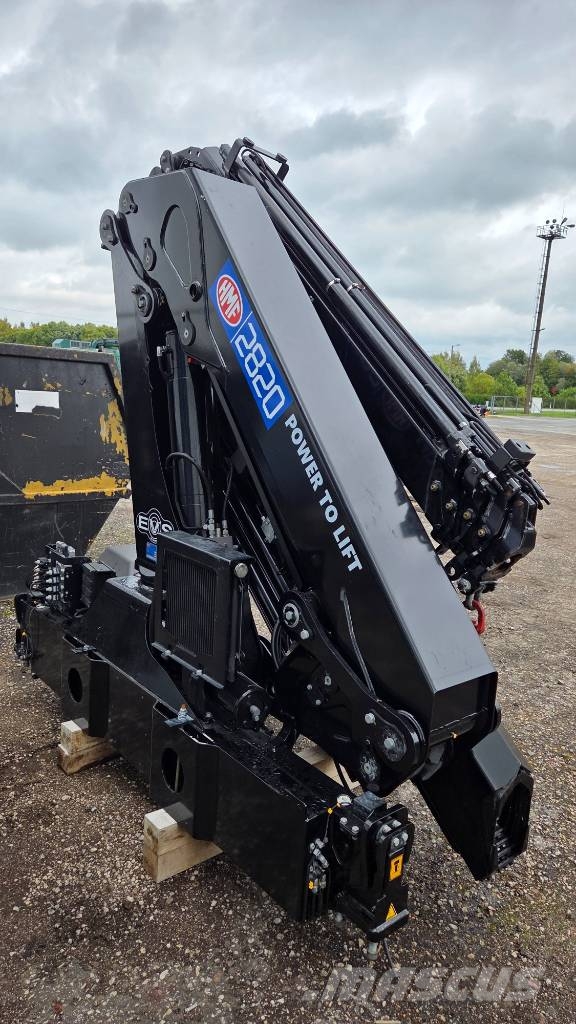HMF 2820 K-5 + JIB FJ-700 K-4 Iekrāvēju krāni