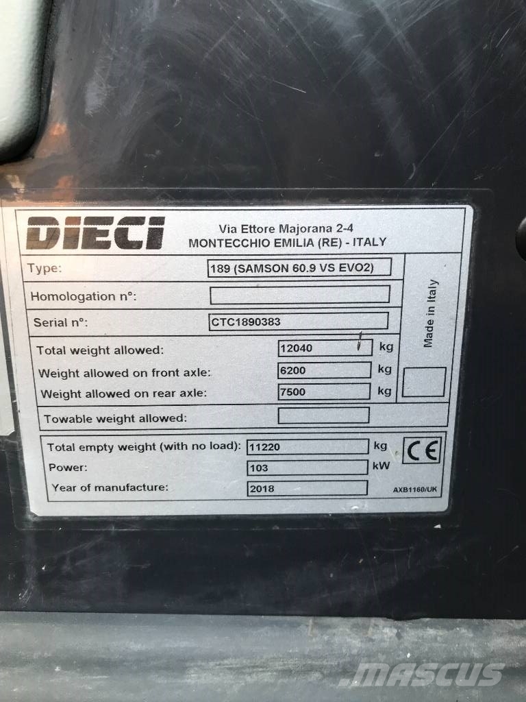 Dieci samson 60.9 Telescopic handlers