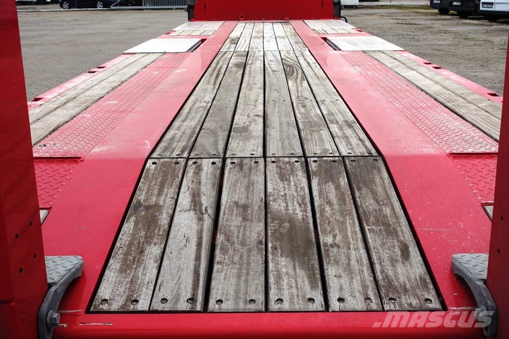 Langendorf low-bed semi-trailer / 2024 / load 46 t / 2 units نصف مقطورة مسطحة منخفضة