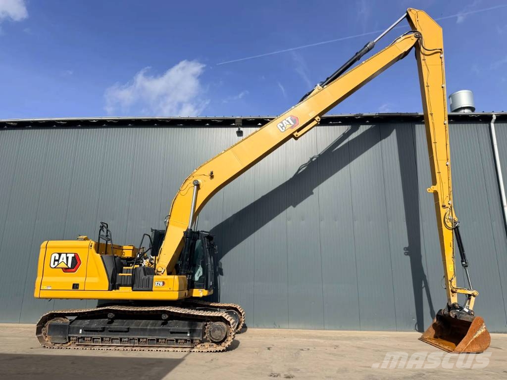 CAT 326 07H SLR - 18m Super Long Reach Gravemaskiner med lang gravebom