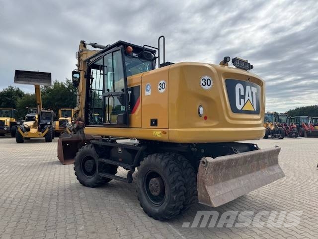 CAT M 318 F Bagri na kolesih