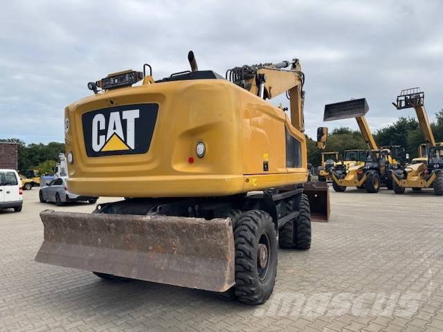 CAT M 318 F Bagri na kolesih