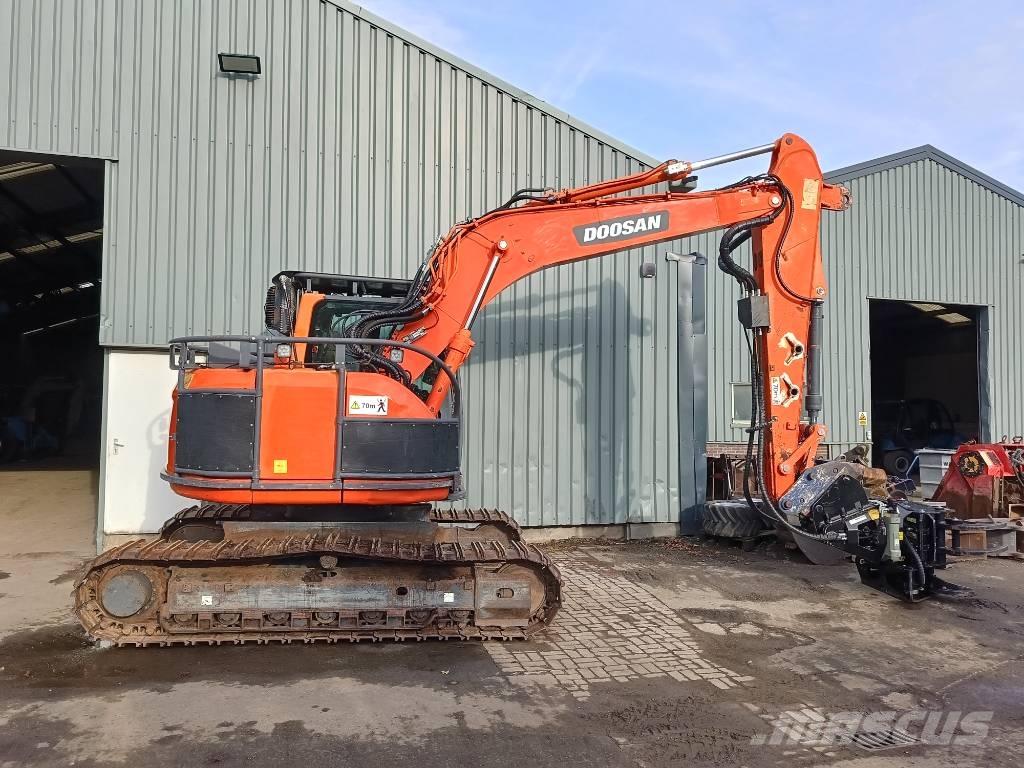 Doosan DX 140 LCR harvester timberjack shear JAK3 SP 1270 Harvester