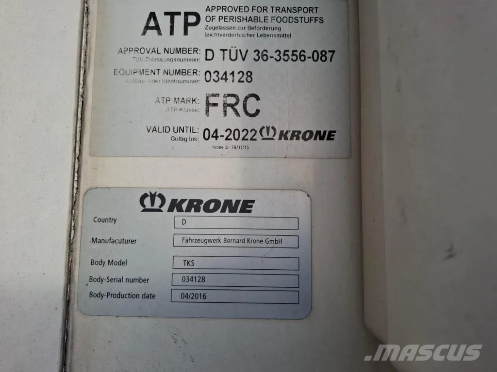 Krone TKS / OP-56-GN / Meathang Kühlauflieger