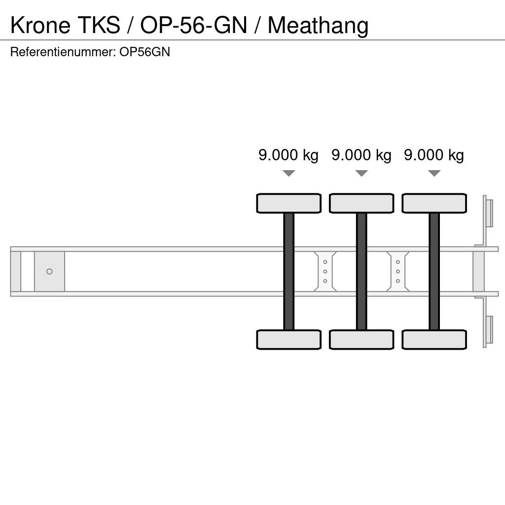 Krone TKS / OP-56-GN / Meathang Kühlauflieger