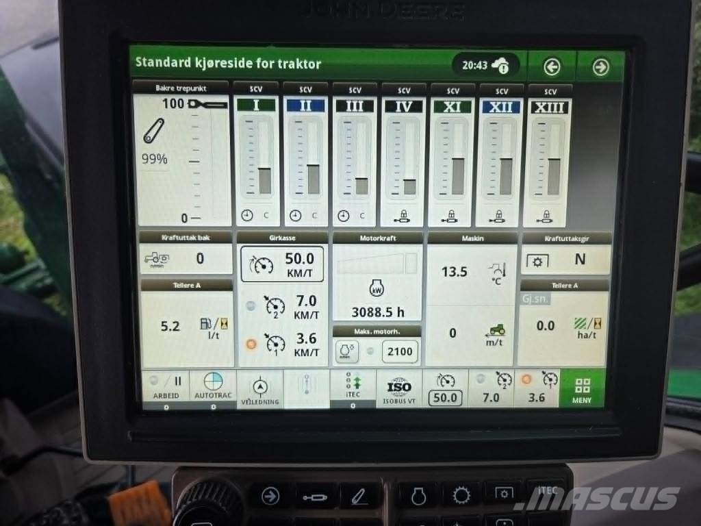 John Deere 6155 R الجرارات