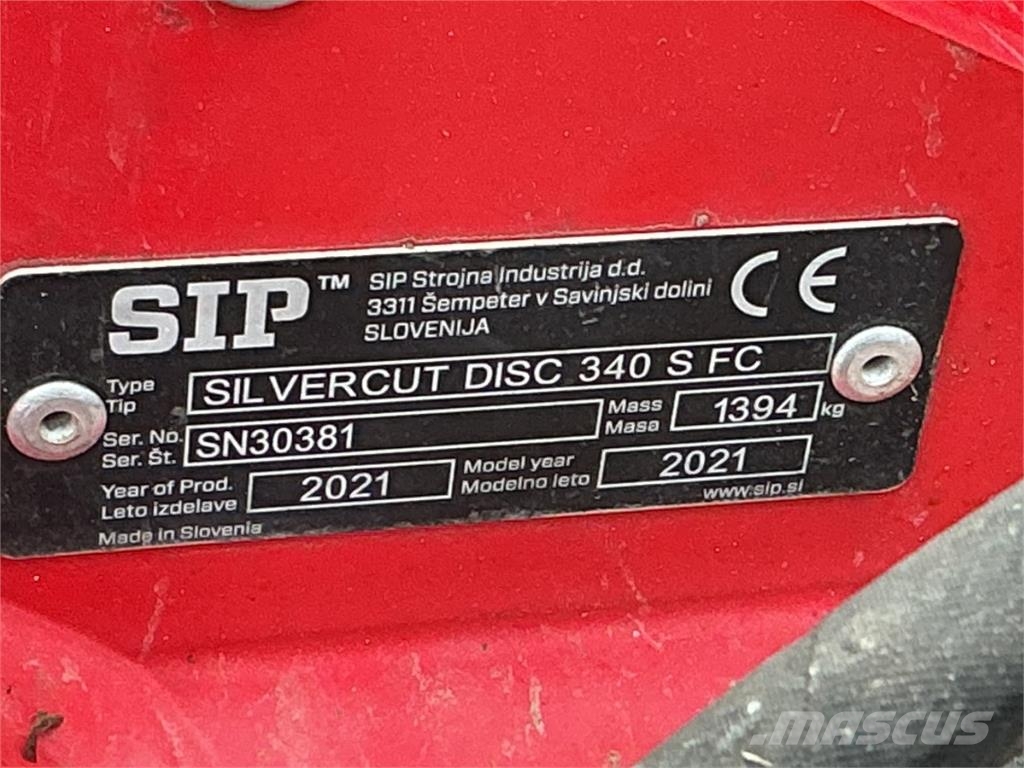 SIP Silvercut Disc 340S FC Niittomurskaimet