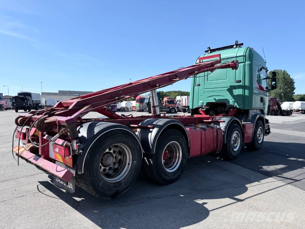 Scania R500 8x2 HNA wirehejs CR19 Highline Euro 5 Multifunkciós teherautók