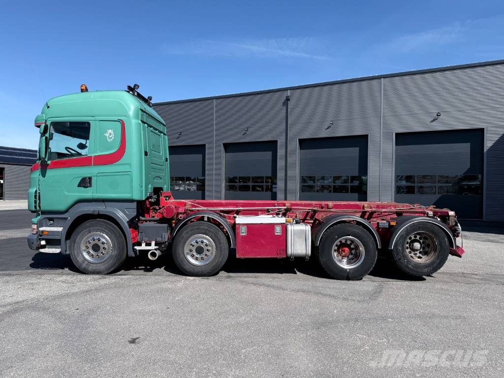 Scania R500 8x2 HNA wirehejs CR19 Highline Euro 5 Multifunkciós teherautók