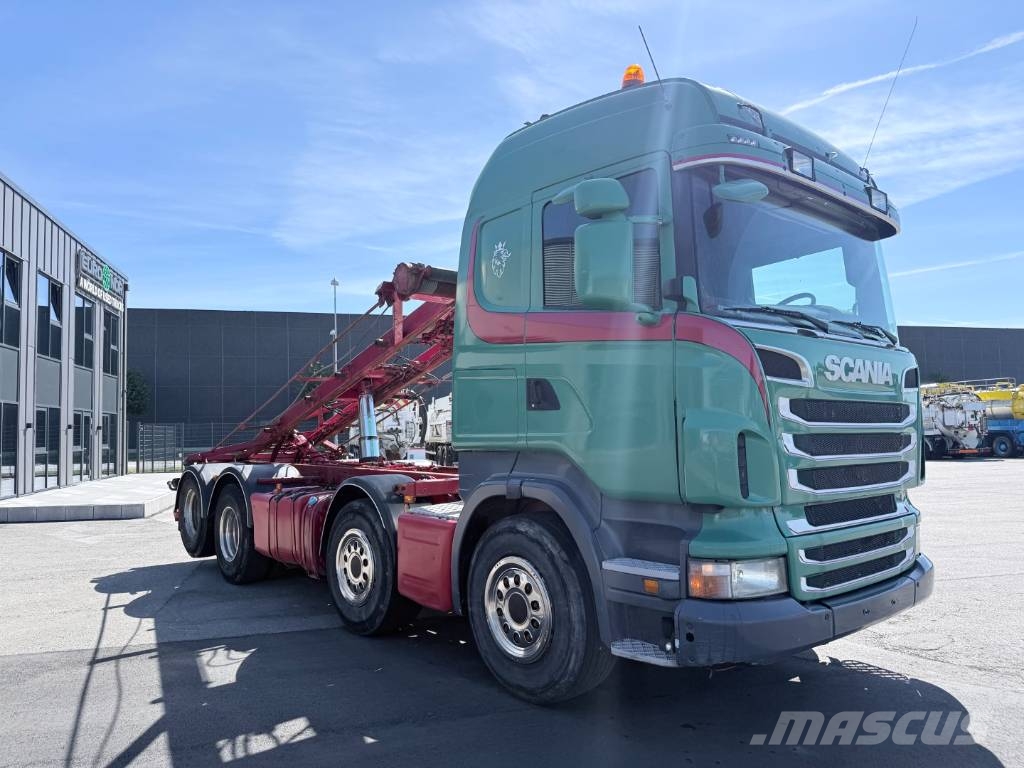 Scania R500 8x2 HNA wirehejs CR19 Highline Euro 5 Multifunkciós teherautók
