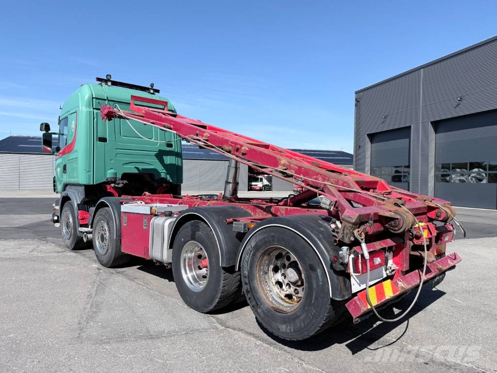 Scania R500 8x2 HNA wirehejs CR19 Highline Euro 5 Multifunkciós teherautók