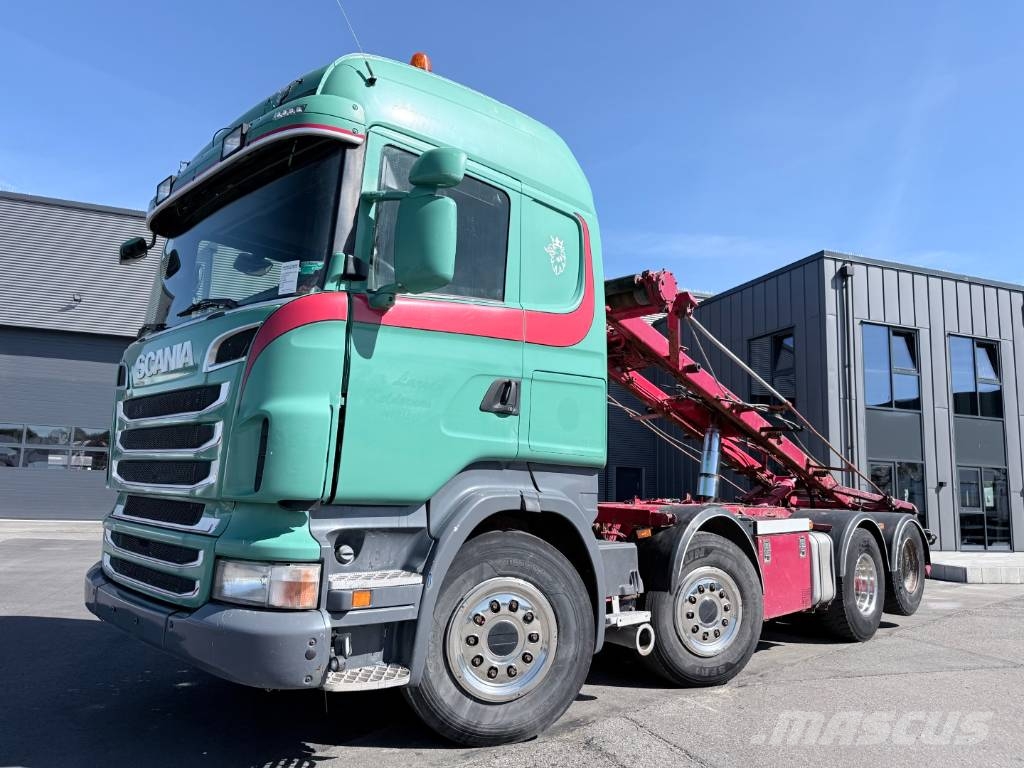 Scania R500 8x2 HNA wirehejs CR19 Highline Euro 5 Multifunkciós teherautók