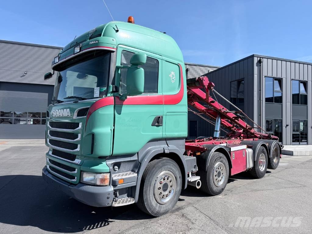 Scania R500 8x2 HNA wirehejs CR19 Highline Euro 5 Multifunkciós teherautók
