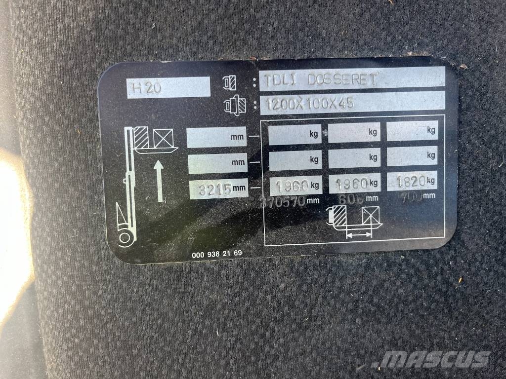 Linde H20D-02 V-4122 FOR EXPORT ONLY OB Diesel forklifts