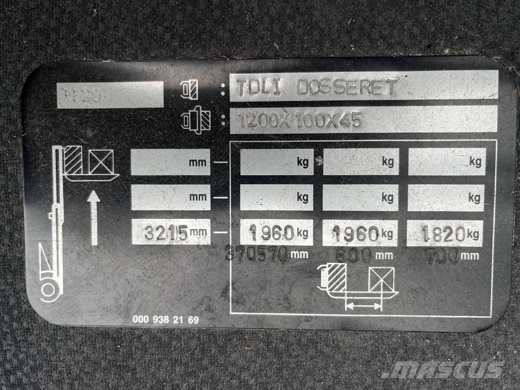 Linde H20D-02 V-4122 IO ディーゼル・軽油
