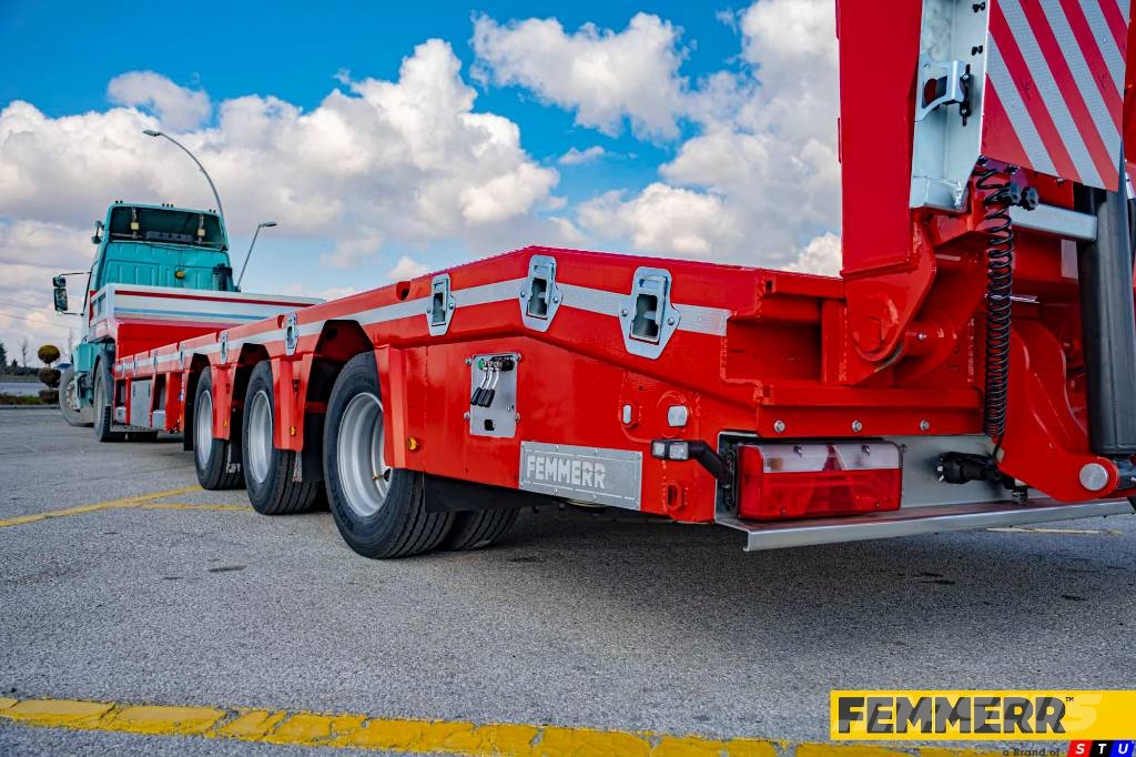 FEMMERR TRAILERS 3 AXLE EXTENDABLE LOWBED Низкорамные полуприцепы