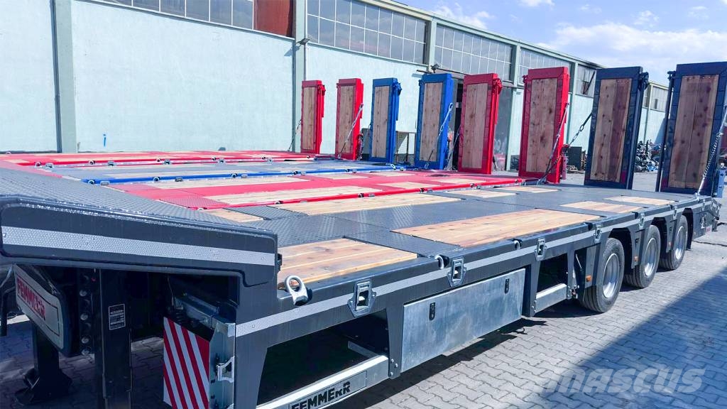 FEMMERR TRAILERS 3 AXLE EXTENDABLE LOWBED Низкорамные полуприцепы