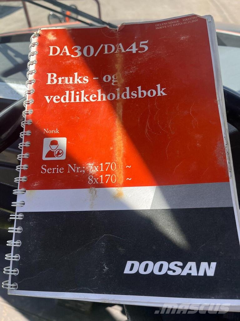 Doosan DA45 Camiones articulados