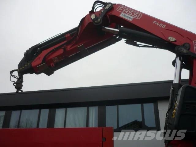 Volvo FH 460 6x4 Fassi F455 -6 Camiones de cama baja