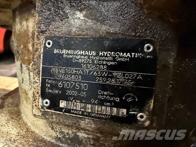 Rexroth A6VE160 USED HYDRAULIC MOTOR Hidrolik
