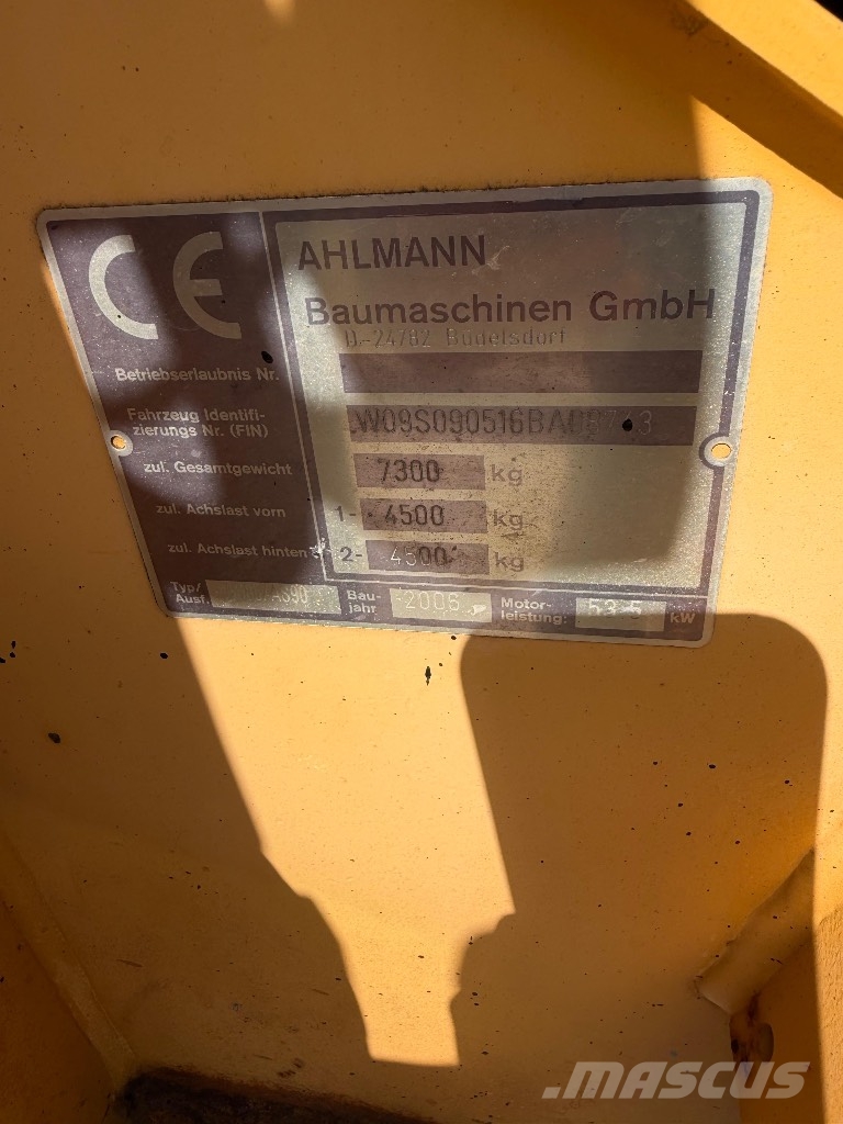 Ahlmann AS 90 Chargeuse sur pneus