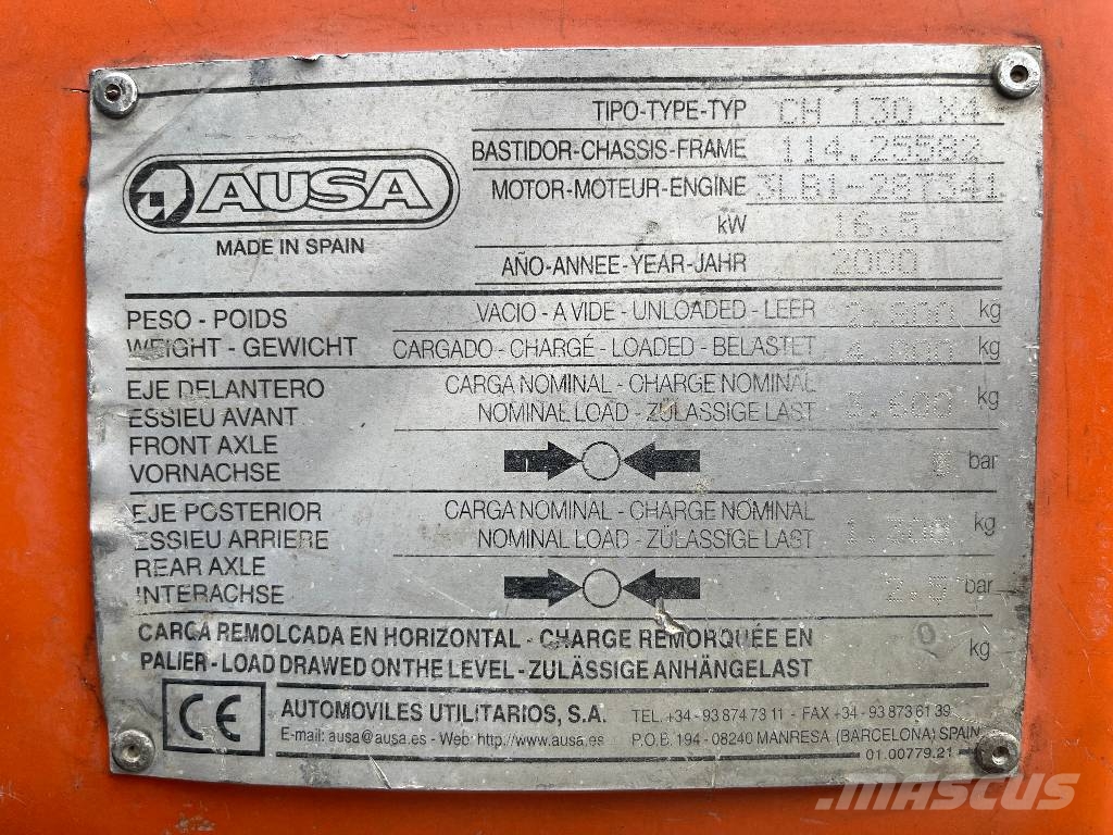 Ausa CH130X4 4WD V-4172 IO Vanterenski viljuškar