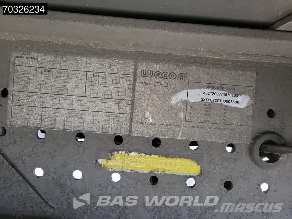 Volvo FH 460 6X2 LNG GAS Eje Elevable I-Park Cool VEB+ E Camiones de caja de lona