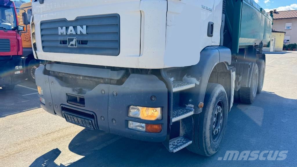 MAN TGA 33.463 FDS 6X4 3 sided tipper - big axle Lastbiler med tip