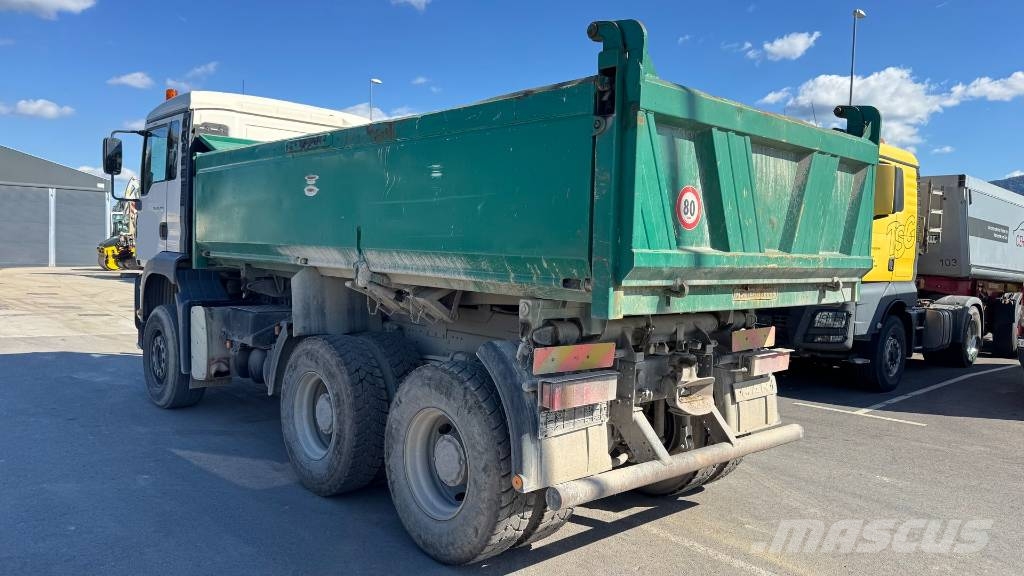 MAN TGA 33.463 FDS 6X4 3 sided tipper - big axle Lastbiler med tip