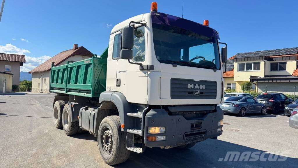 MAN TGA 33.463 FDS 6X4 3 sided tipper - big axle Lastbiler med tip