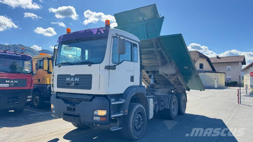 MAN TGA 33.463 FDS 6X4 3 sided tipper - big axle Lastbiler med tip