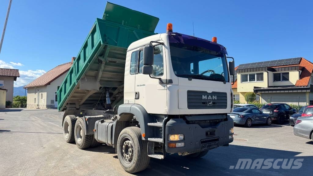 MAN TGA 33.463 FDS 6X4 3 sided tipper - big axle Lastbiler med tip