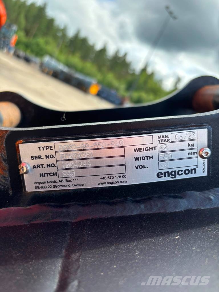 Engcon Kuokkakauha 550mm / 90L S40 Cucharones