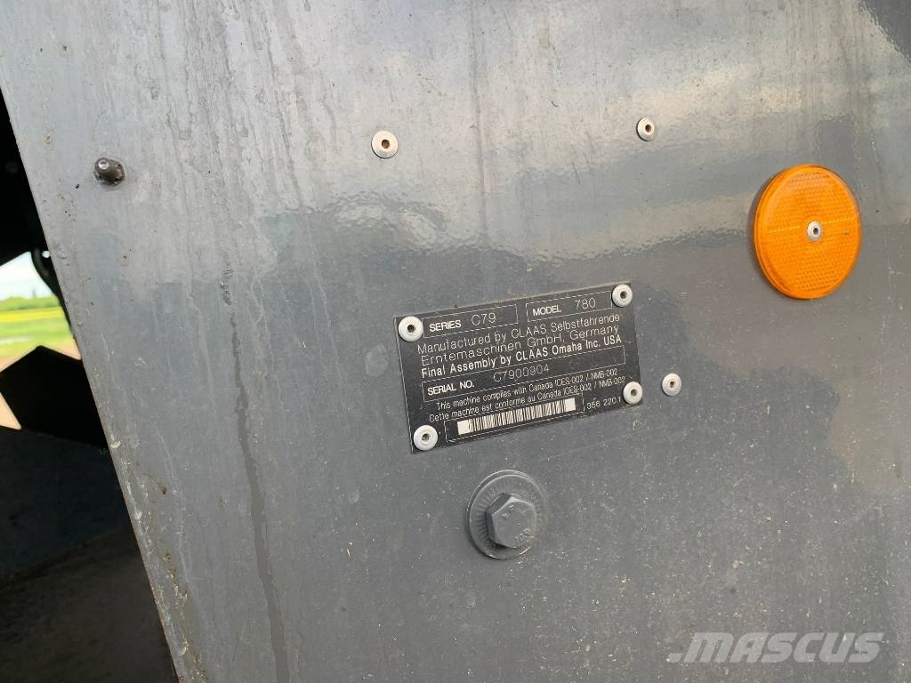 CLAAS 780 Ceifeiras debulhadoras